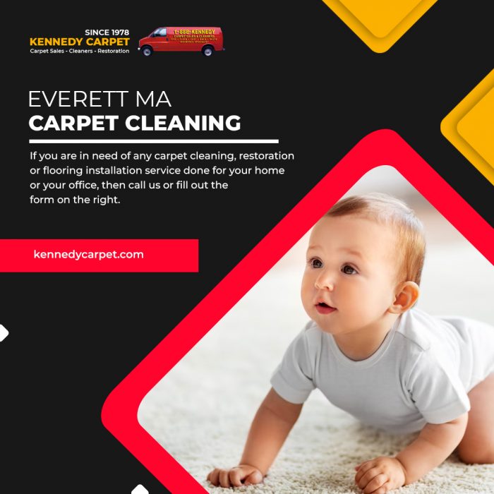 Kennedy Carpet Offers Customized Carpet cleaning Services In Everett, MA!