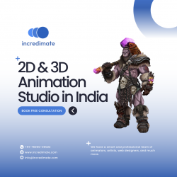 2D & 3D Animation Services: Hire 2D and 3D Animation Studio in India | Incredimate