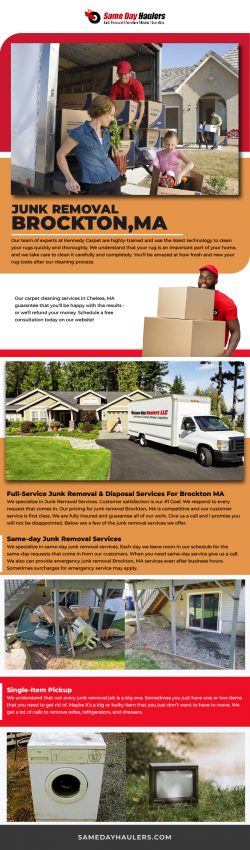 Junk piling up in your home or office?- Try the best Junk Removal in Brockton, MA