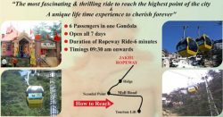Easiest Way to Reach Jakhu Ropeway Temple Shimla