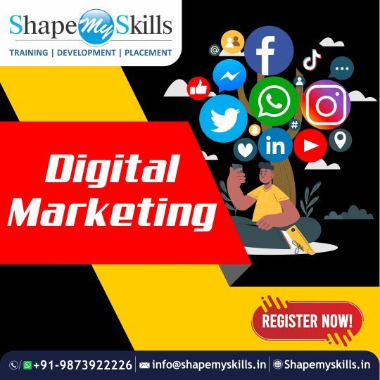 Join Our Best Digital Marketing Training in Noida at ShapeMySkills