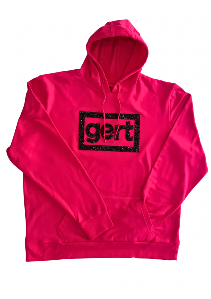 Embrace Vibrance with a Bright Pink Crystal Hoodie