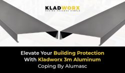 Elevate Your Building Protection With Kladworx 3m Aluminum Coping By Alumasc