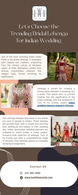 Let’s Choose the Trending Bridal Lehenga for Indian Wedding