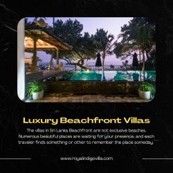 Luxury Beachfront Villas | Royal Indigo Villa