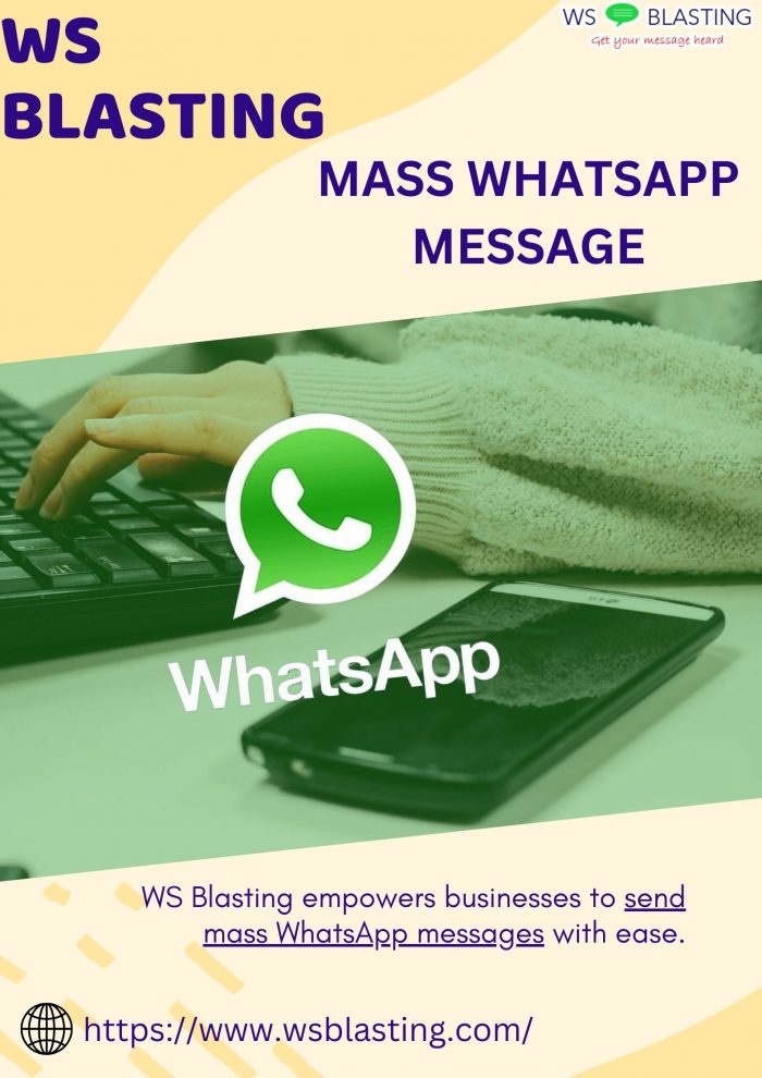 Effortless Mass WhatsApp Messaging