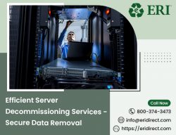 Efficient Server Decommissioning Services – Secure Data Removal
