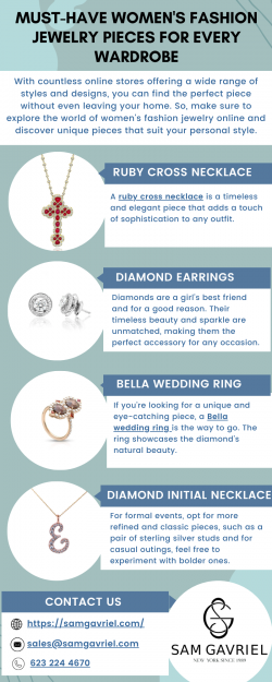 Must-Have Women’s Fashion Jewelry Pieces for Every Wardrobe
