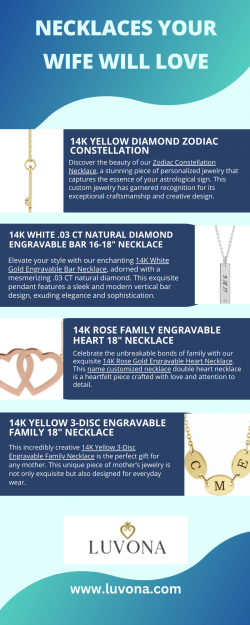 Necklaces Your Wife Will Love