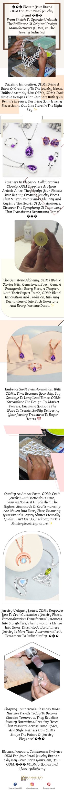 💎 Elevate Your Brand: ODM for Your Retail Jewelry Brand 💎
