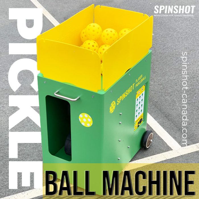 Dominate Every Rally with Spinshotcanada’s Pickleball Machine