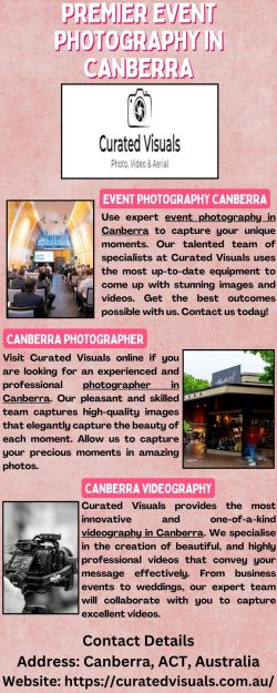 Capture Special Moments With Event Photography In Canberra
