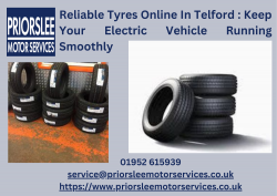 Reliable Tyres Online In Telford : Keep Your Electric Vehicle Running Smoothly