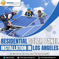 Residential Solar Panel Installation In Los Angeles