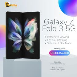 Samsung Galaxy Z Fold 3 5G Dual – Available at Mobileshop.ug Uganda