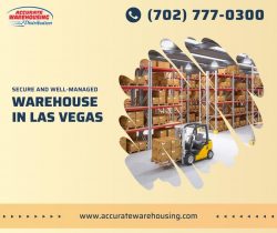 Secure and Well-Managed Warehouse in Las Vegas