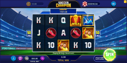 Welcome To CosmoSlots Soccer Champion Game Online