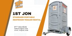 Upgrade Your Event With 1st Jon Portable Bathroom Trailer Rental Service
