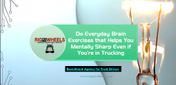 Brain Exercises When You’re in Trucking – Recruitment Agency for Truck Drivers