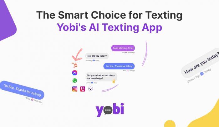 The Smart Choice for Texting: Yobi’s AI Texting App