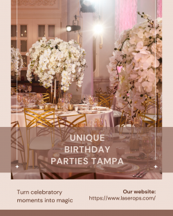 Explore The Creative and Unique Birthday Parties Tampa