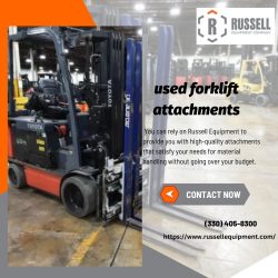 Your Source for High-Quality Refurbished Forklift Attachments