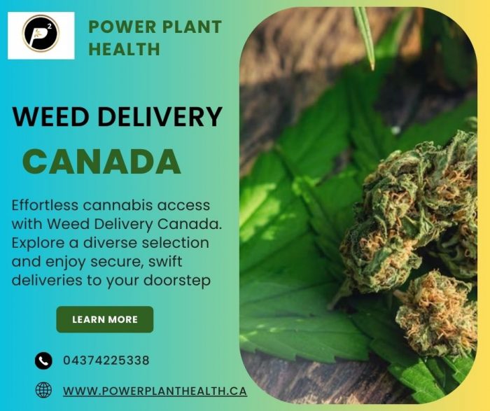 Cannabis Convenience: Weed Delivery Canada