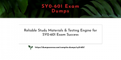 SY0-601 Exam Dumps: The Role of Dumps in Your Study Plan