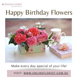 Wish Your Closed Ones With Happy Birthday Flowers