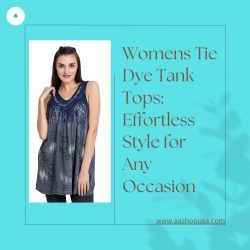 Womens Tie Dye Tank Tops: Effortless Style for Any Occasion