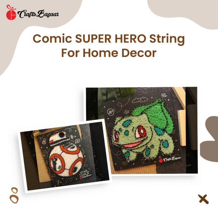 Comic Super Hero String For Home Décor