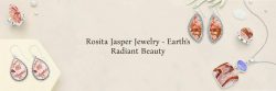 Aurora’s Glitter: Enchanting Rosita Jasper Jewelry with Mystical Flair