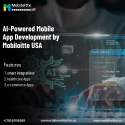 AI-Powered Mobile App Development by Mobiloitte USA