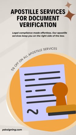 Apostille Services for document verification