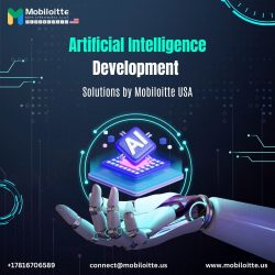 Artificial Intelligence Development Solutions by Mobiloitte USA