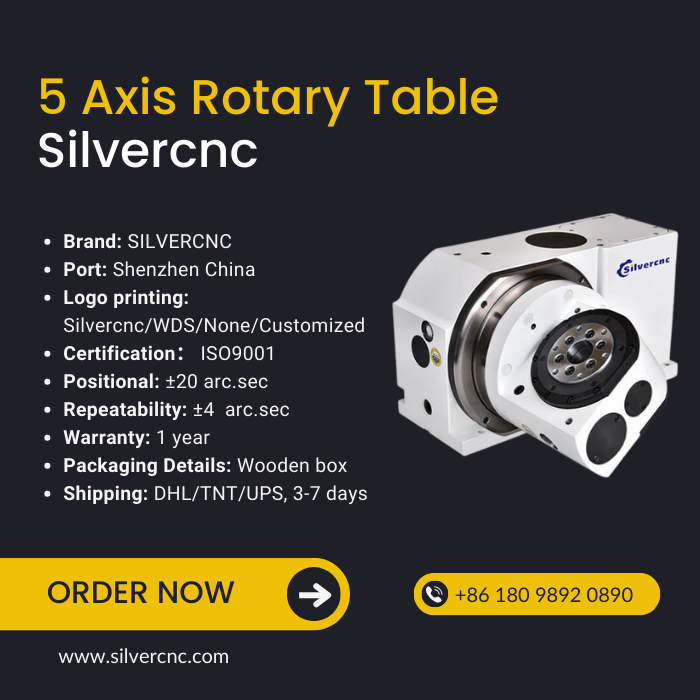 5 Axis Rotary Table | Silvercnc