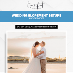 Wedding elopement setups and services