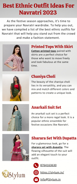 Best Ethnic Outfit Ideas For Navratri 2023