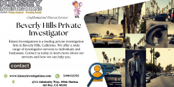 Hire The Best Private Investigator in Beverly Hills | Kinsey Investigations