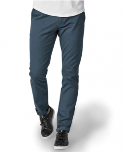 Effortless Style: Riverside Blue Chino Pants for Men