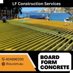 Board form Concrete