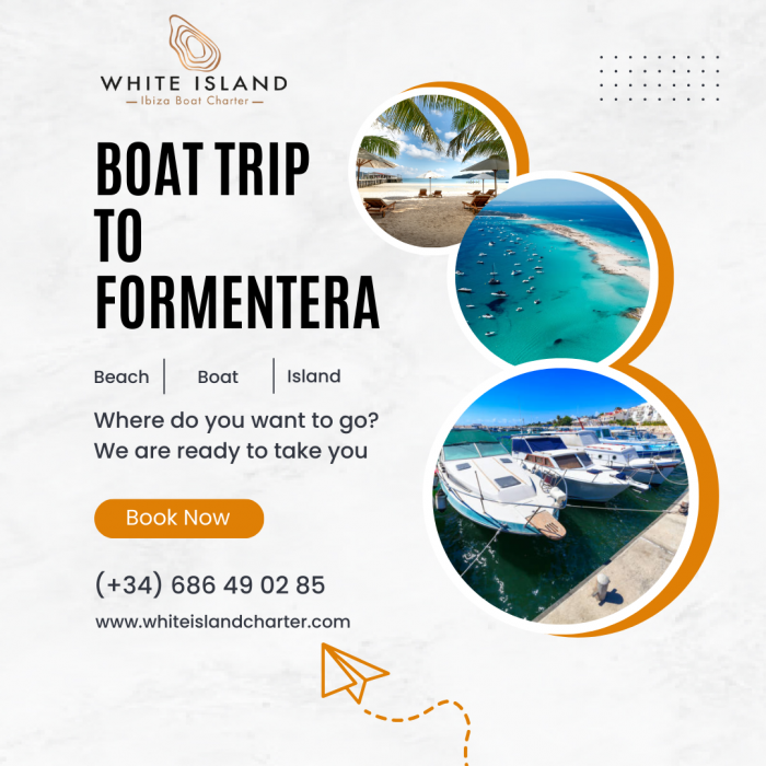 Seaside Splendor: Formentera Boat Journey