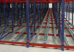 Pallet Flow Rack Storage Systems | FIFO Pallet Storage – Camara Industries, Inc