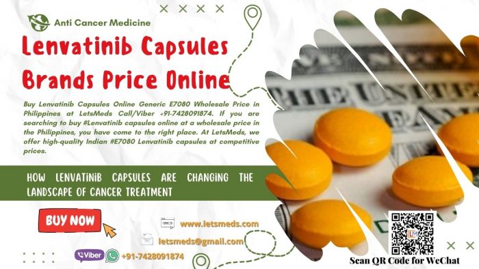 Buy Lenvatinib Capsules Online – Convenience, Quality, and Wholesale Prices at LetsMeds!