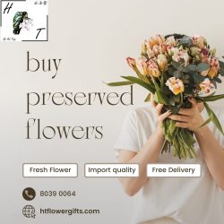 Bloom Forever with HT Flower Gifts: Buy Preserved Flowers in Singapore