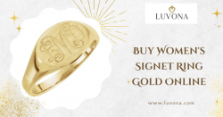Buy Women’s Signet Ring Gold Online