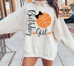 Birthday Girl Basketball Svg Png Jpg, Basketball Svg $3.99