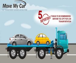 5 Tips to opt for while transporting a car