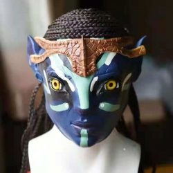 Avatar Costume, Female Avatar Latex Mask $19.95
