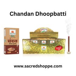 Experience the Aromatic Bliss of Chandan Dhoopbatti – Pure, Natural, and Divine